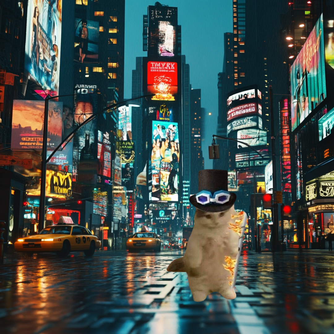 Sabo Cat Time Square